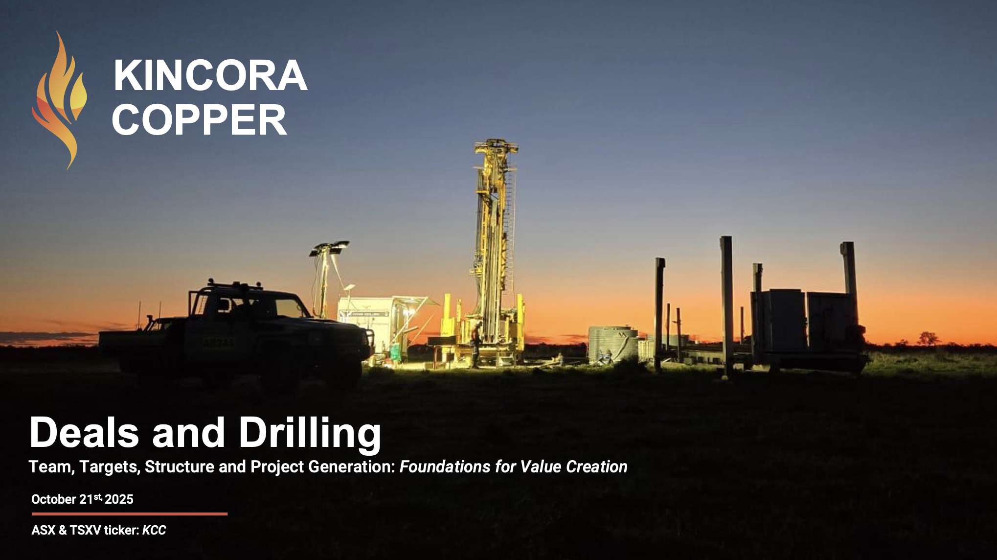 Kincora Coppers Latest Presentation Thumbnail